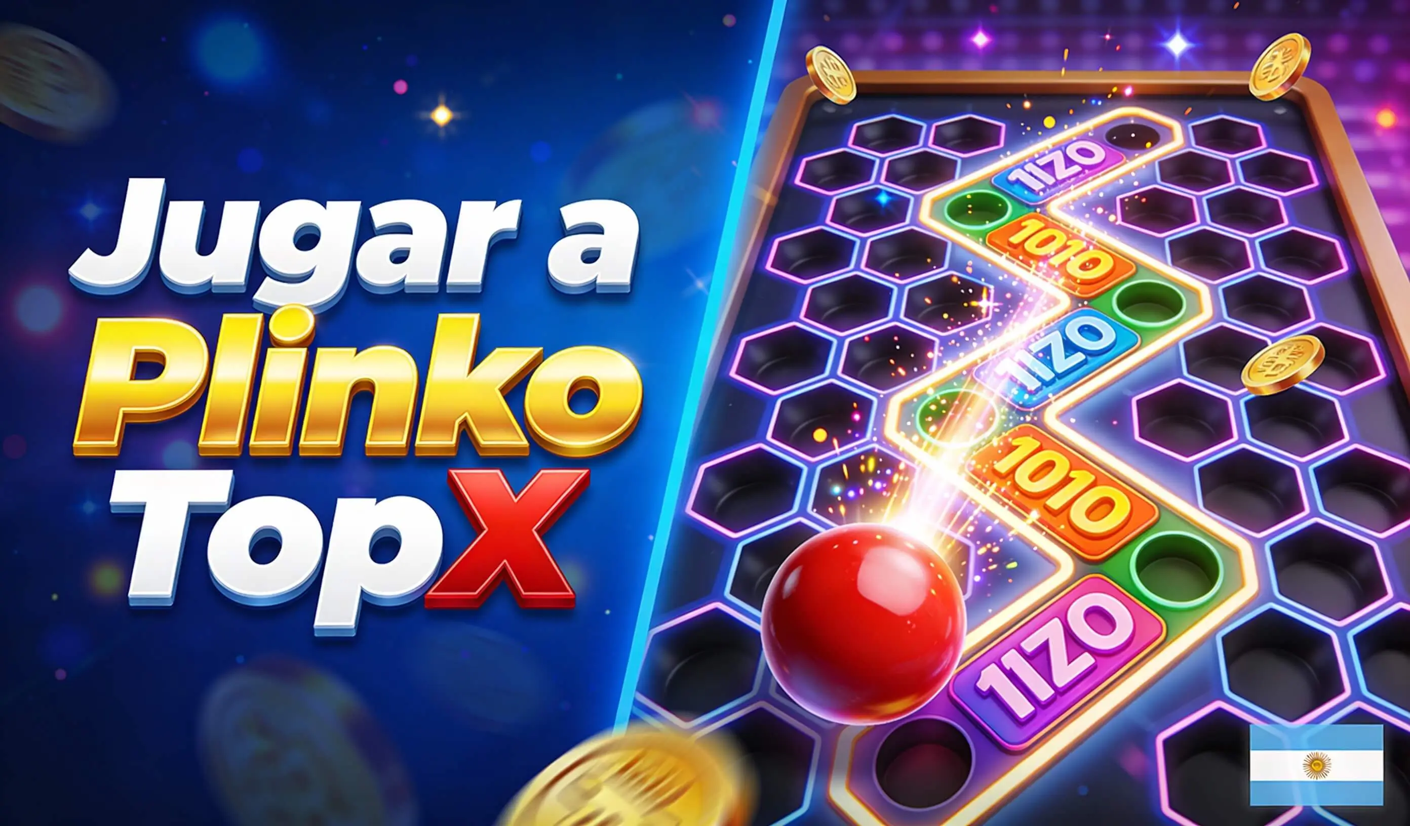 Como jugar Plinko en TopX